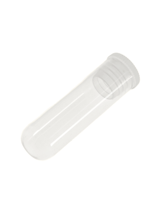 Tube verre 40 mm ø 12 Fond Rond - 2ml