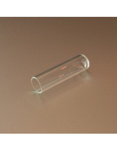 Tube en verre avec bouchon H.6.5 cm Ø 3 cm
