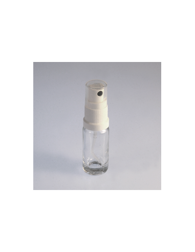 Tube à essai en verre transparent 10ml avec bouchon liège