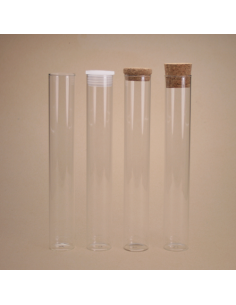 Tube en verre pour vanille : tubes en verre pour gousse de vanille