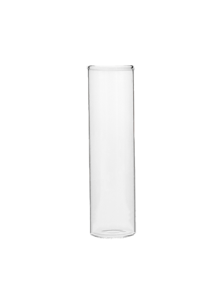 Tube verre 55 mm ø 16 Fond...