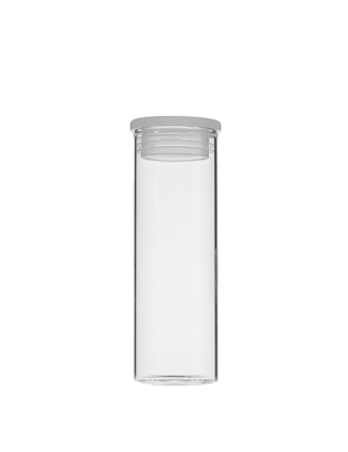 Tube verre 70 mm ø 24 Fond Plat - 25ml