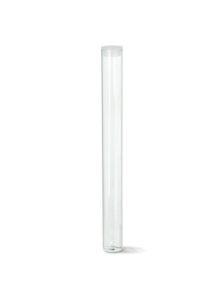 Tube en verre 145 mm ø 24 Fond Plat - Tubes en verre 45ml