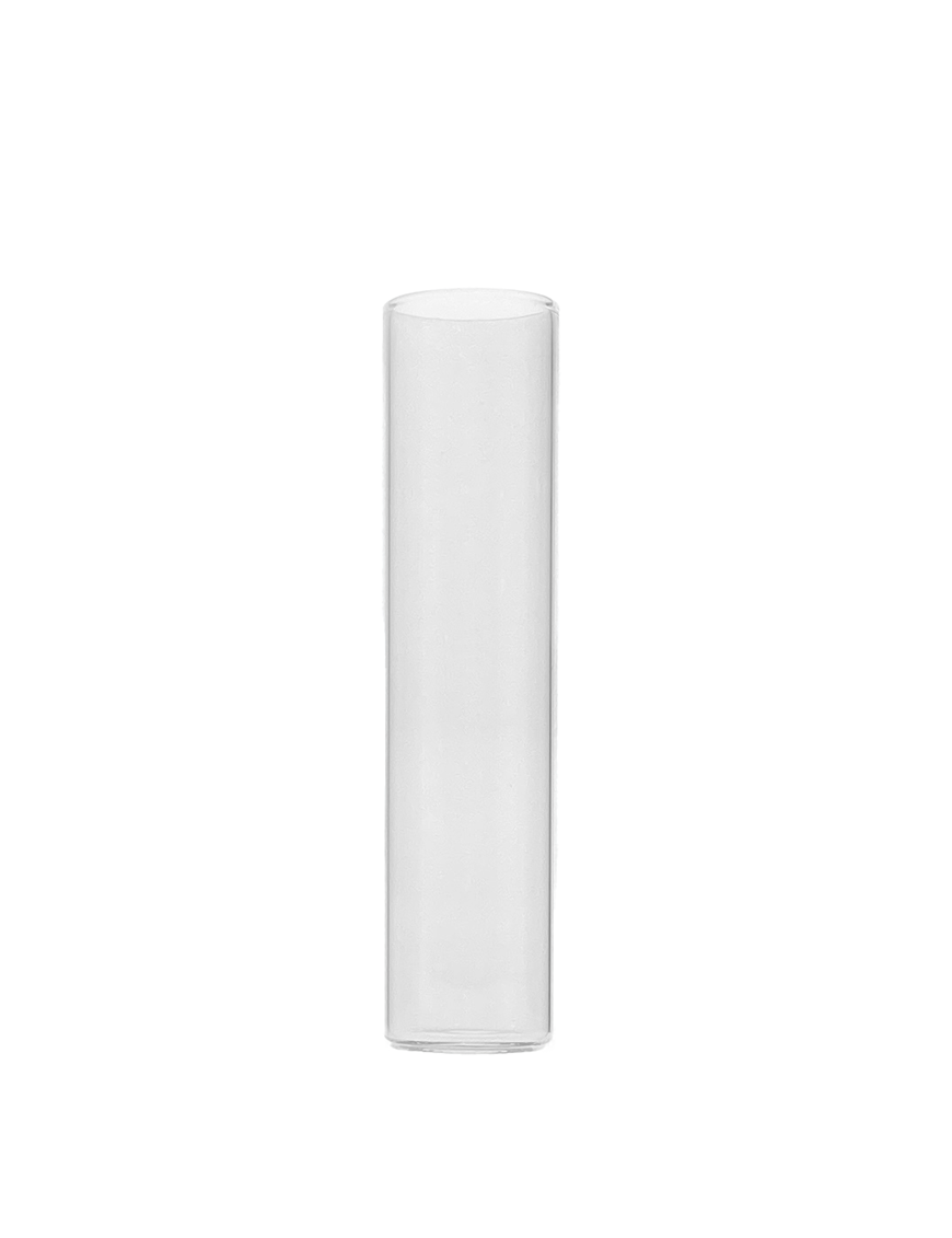 Tube verre 100 mm ø 24 Fond Plat - 32ml