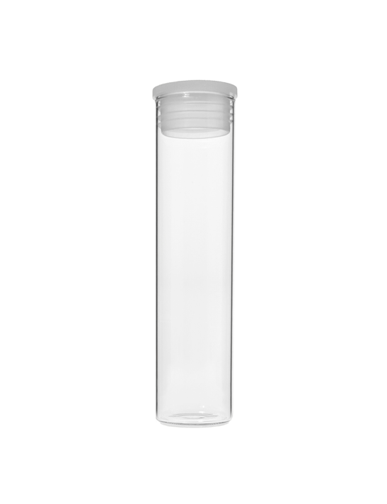 Tube verre 120mm ø 30 Font Plat - 65ml