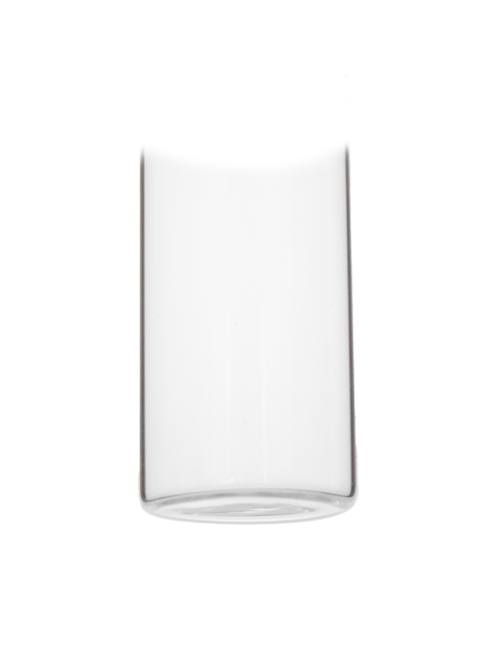 Tube verre 180 mm ø 29.5 Fond plat - 90ml.