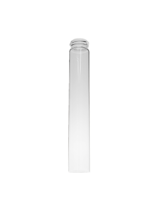 Tube verre 180 mm ø 29.5 Fond plat - 90ml.