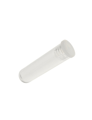 Tube plastique 42mm ø 11 Fond rond - 2ml