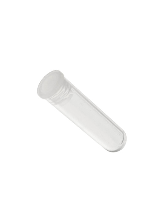 Tube plastique 42mm ø 11 Fond rond - 2ml