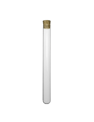 Tube verre 200 mm ø 20 Fond Rond - 48ml