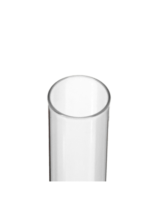 Tube verre 200 mm ø 24 Fond Plat - 65ml