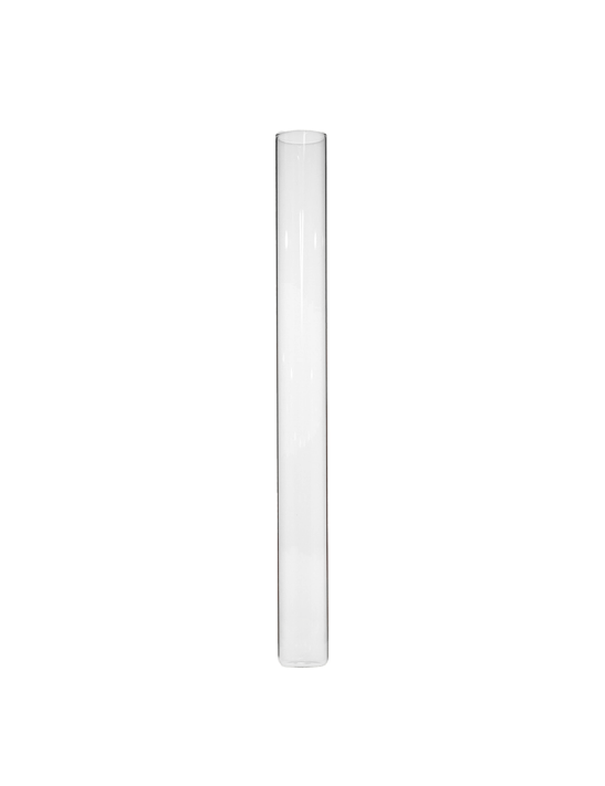 Tube verre 240 mm ø 24 Fond Plat - 92ml