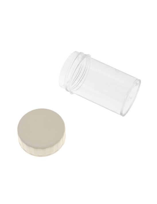 Tube plastique 55mm ø 30 Bchon à vis - 30ml