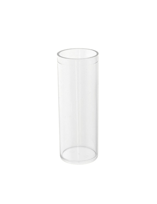 Tube plastique 65mm ø 23.5 Fond plat - 21ml