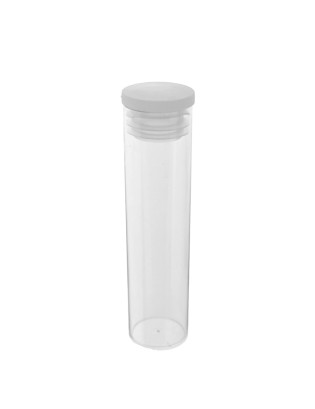 Tube plastique 95mm ø 24 Fond plat - 35ml