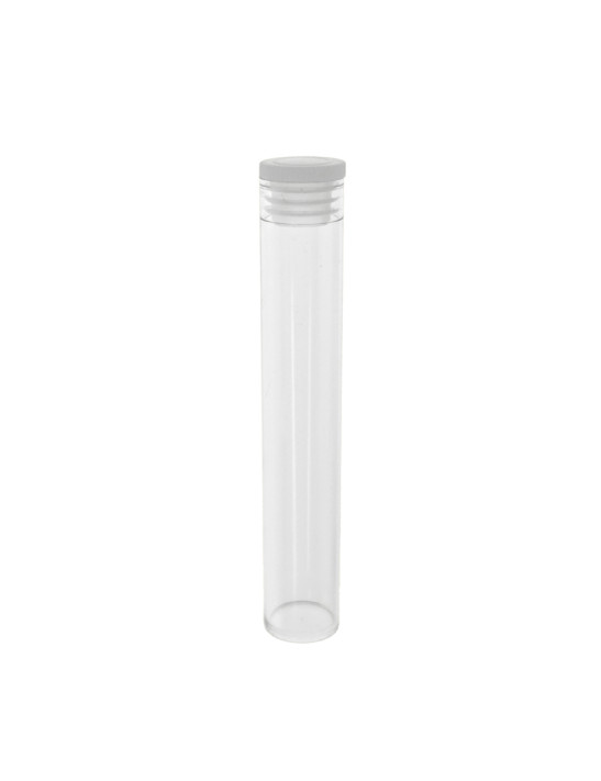 Tube plastique 95mm ø 16.5 Fond plat - 12ml