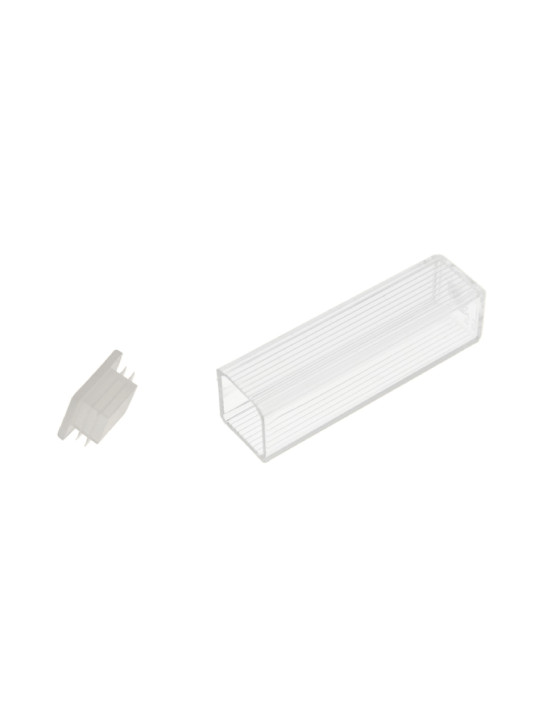 Tube plastique 44mm x 12 carré - 4ml