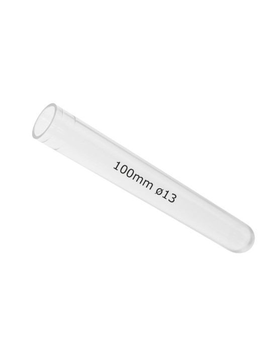 Tube plastique 100mm ø 13 Fond rond - 7ml